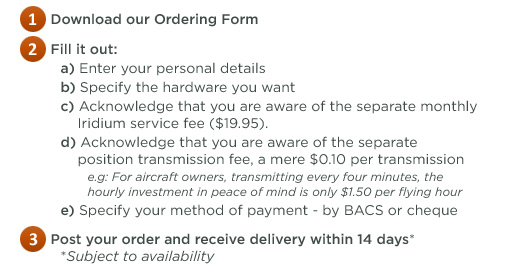 Download our ordering form to order.